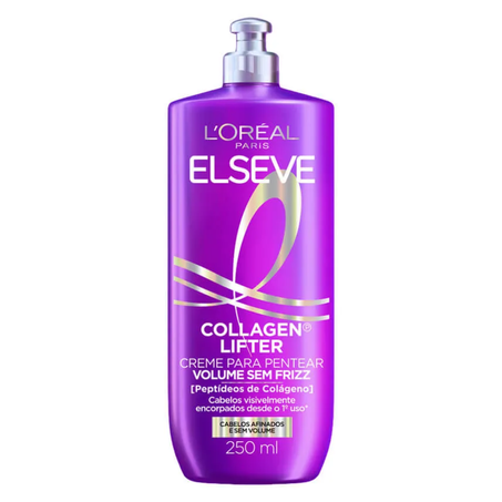 Creme pentear elseve 250ml collagen lifter