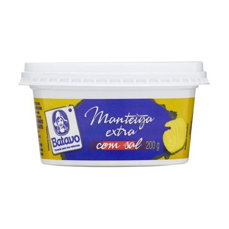MANT.BATAVO EXTRA C/SAL PT 200G