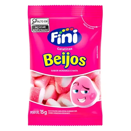 BALA FINI 15G BEIJOS CX 12.0