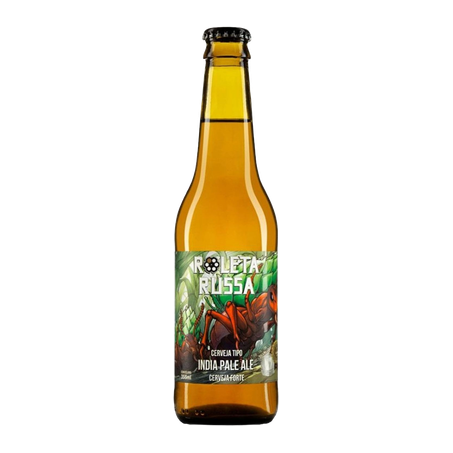 CERVEJA ROLETA RUSSA INDIAN PALE ALE 330ML