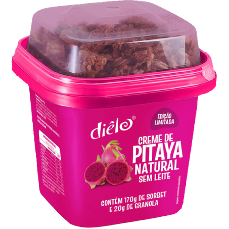 SORVETE DIELO PITAYA GRANOLA 190G