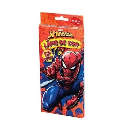 Lapis Cor Molin Spiderman C12 Cores