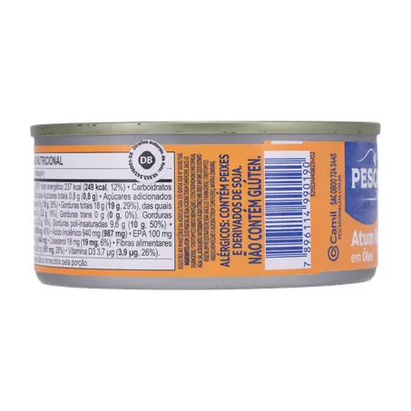 ATUM PESCADOR RALADO ÓLEO 140G 360-25