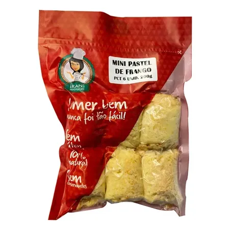 Mini Pastel Sem Glúten de Frango Irani 200g