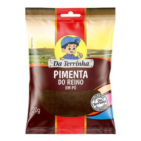 Pimenta do Reino Pó Da Terrinha 20g