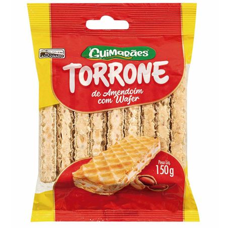 TORRONE C/AMENDOIM GUIMARÃES 150G