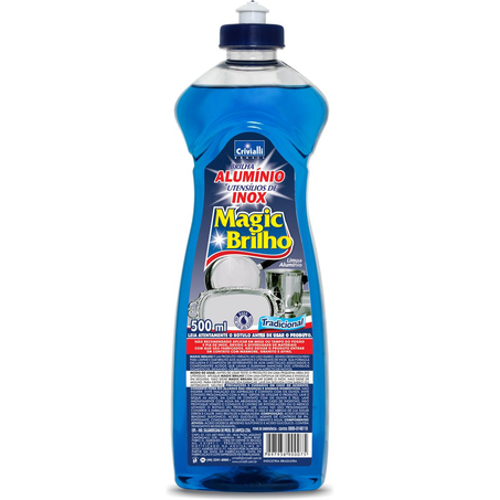 Brilha Alumínio e Inox Magic Brilho 500ml - Neutro
