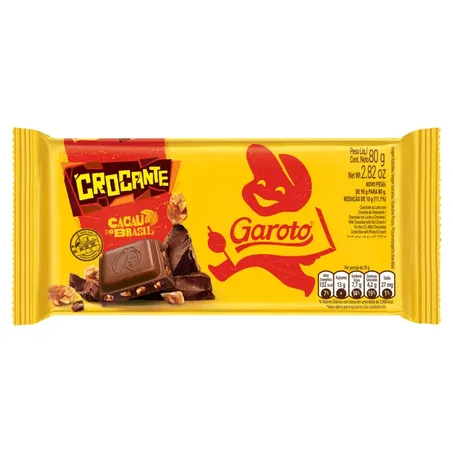 CHOCOLATE GAROTO JUMBO RECH 90G CROCANTE