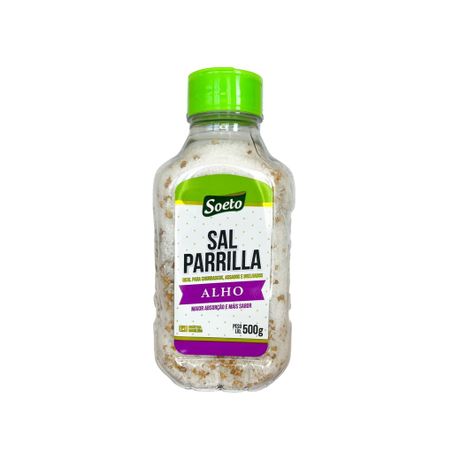 Sal parrilha soeto 500g alho