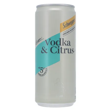 Bebida Mista Alcoólica Schweppes Vodka & Citrus Premium Lata 310ml 360-35