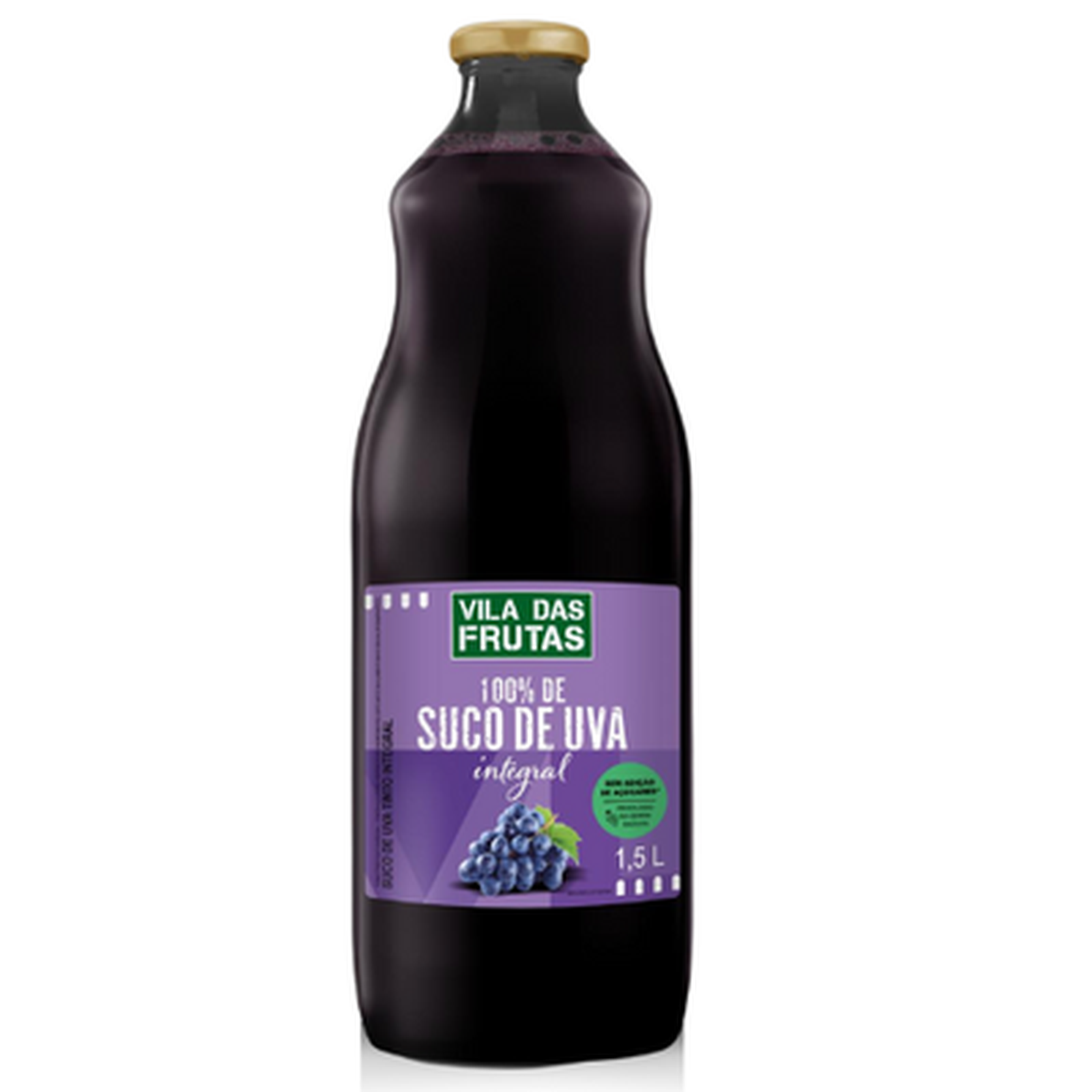 SUCO DE UVA VILA DAS FRUTAS 1.5L INTEGRAL