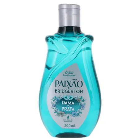Óleo Deo Corporal Paixão & Bridgerton Dama de Prata Frasco 200ml