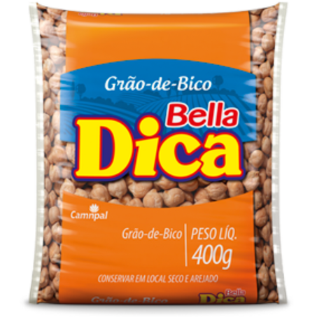 Grao de bico bella dica 400g