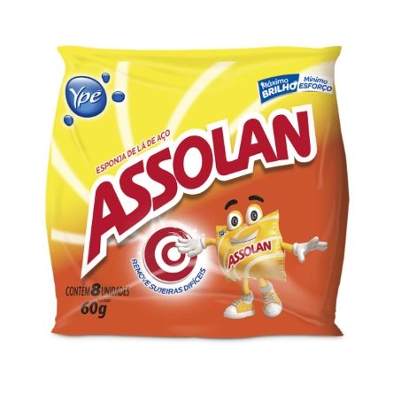 Esponja aco assolan prom.10.desc.c/8 60g