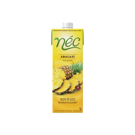 Suco Nectar néc abacaxi e maçã 1l