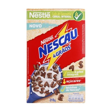 CEREAL NESTLE NESCAU 4GRAO 210GR MATINAL