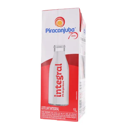 LEITE LONGA VIDA PIRACANJUBA INTEGRAL 1L 360-20