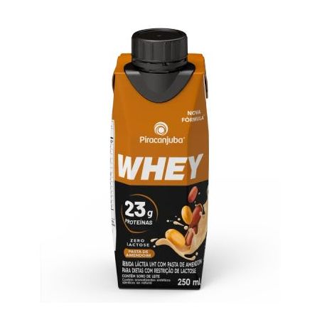 BEBIDA LACTEA PIRACANJUBA WHEY 23PRO AMEND 250ML
