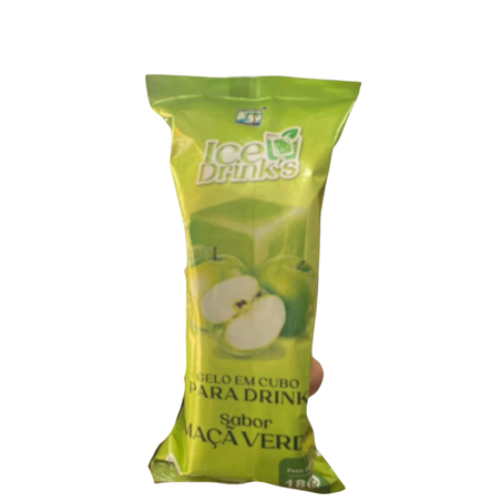 Gelo ice drinks sabor maca verde 180g
