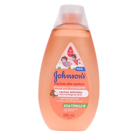 Shampoo Infantil Johnsons Kids Cachos Dos Sonhos 200ml 360-0