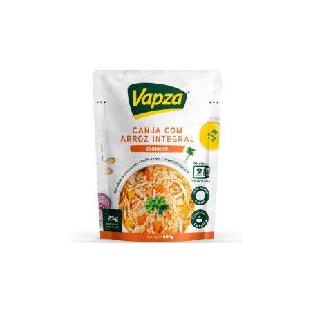 Canja com Arroz Integral Vapza 400g