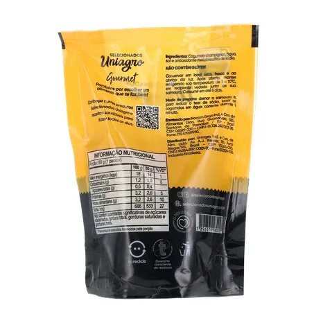 COGUMELO FATIADO UNIAGRO SACHET 80G 360-2