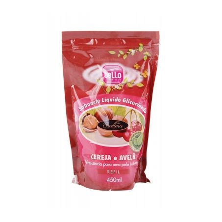 BELLO SABONETE LQ RF CEREJA AVELA 450ML