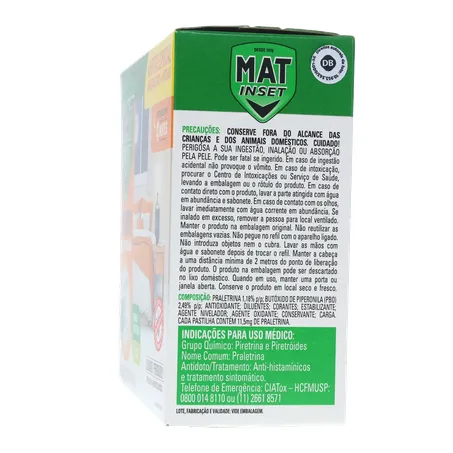 Inseticida mat inset apar c/4 pastilhas 360-8