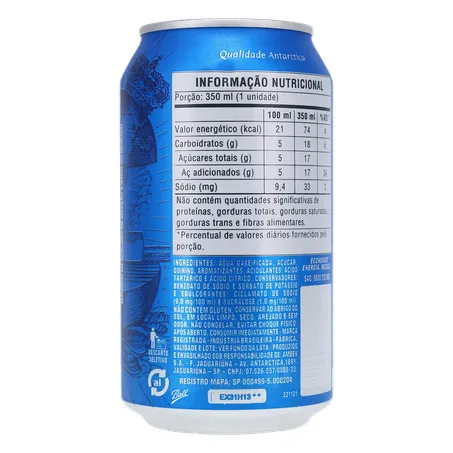 AGUA TONICA ANTARCTICA 350ML LATA 360-14