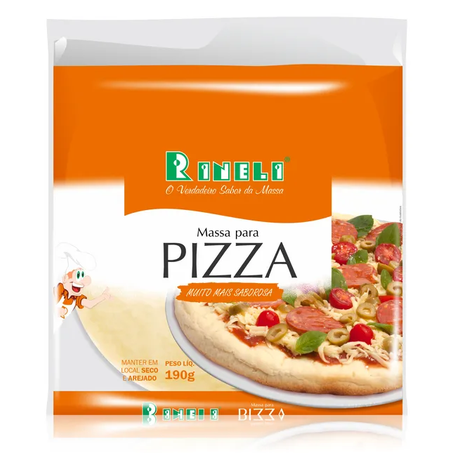 MASSA PARA PIZZA RINELI