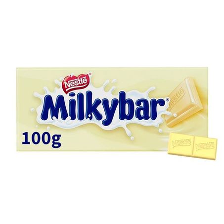 CHOCOLATE  NESTLE MILKBAR BRANCO 100G