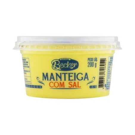 Manteiga com sal colonial becker