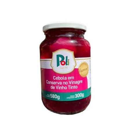 CEBOLAS TINTAS EM CONSERVA 300G - POLI