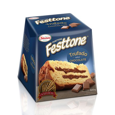 Panettone festtone gotas de chocolate 400g