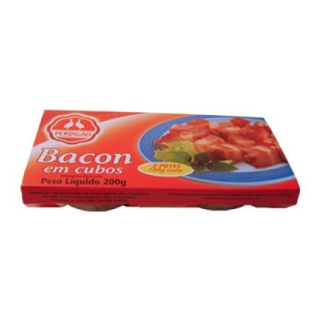 BACON EM CUBOS PERDIGÃO 400G