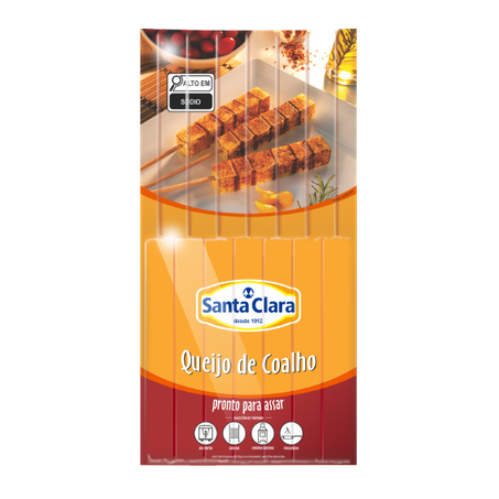 Queijo coalho santa clara 200g fatiado