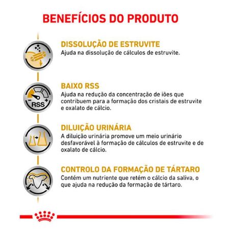 Ração Seca Royal Canin Veterinary Diet Urinary Small Dog para Cães de Porte Pequeno com Cálculos Urinários 7,5Kg 360-1