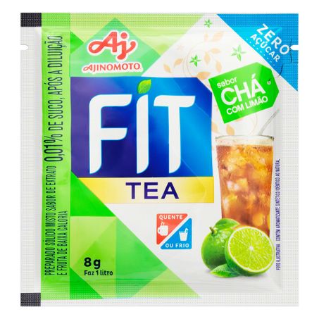 REFRESCO EM PÓ CHÁ COM LIMÃO ZERO AÇÚCAR FIT TEA