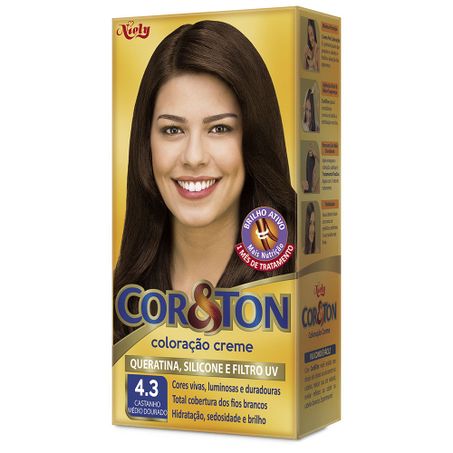 TINTURA CAR&TON 4.3 CASTANHO MÉDIO DOURADO