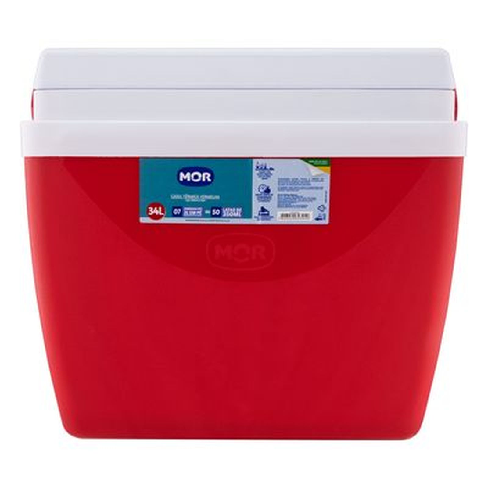 Caixa Térmica Mor 34 Litros - Vermelha - Ref. 25108162 | Condor