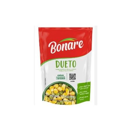 DUETO MILHO E ERVILHA BONARE SACHE 170G