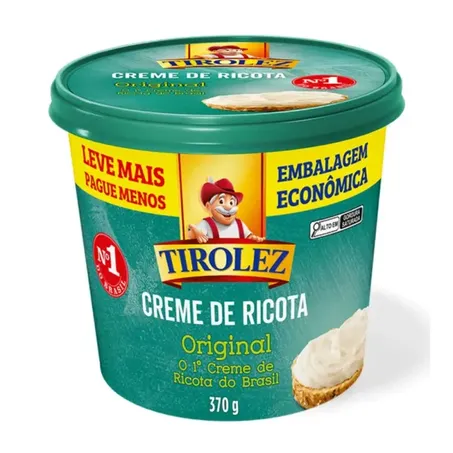 Creme Ricota Tirolez 370g 