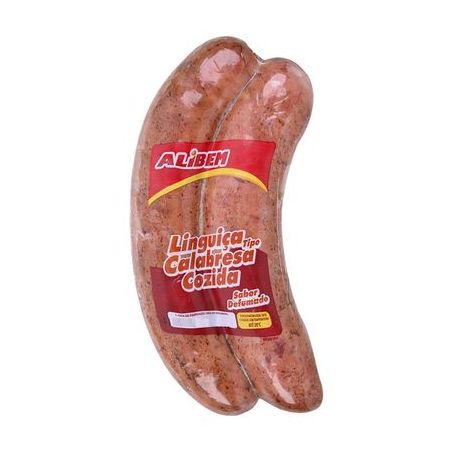 Linguica calabresa alibem 340g cozido 2gom