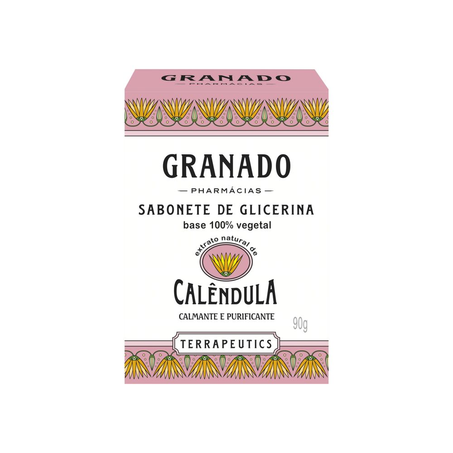 Sabonete Granado Terrapeutics Calêndula Barra com 90G