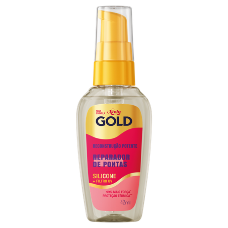 REPARADOR DE PONTAS NIELY GOLD RECONSTRUÇÃO POTENTE 42ML