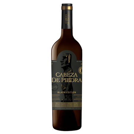 Vinho Tinto Chileno Cabeza de Piedra Reserva Black Edition 750ml 