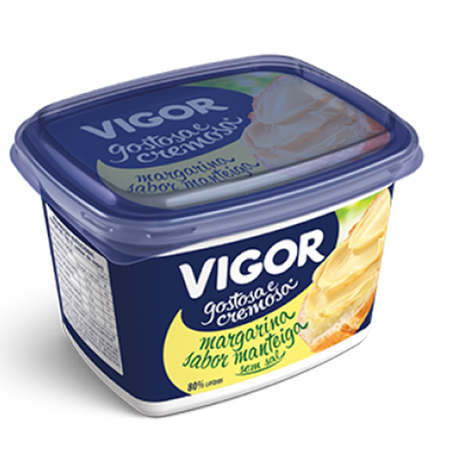 MARGARINA VIGOR SABOR MANTEIGA S/SAL 500G