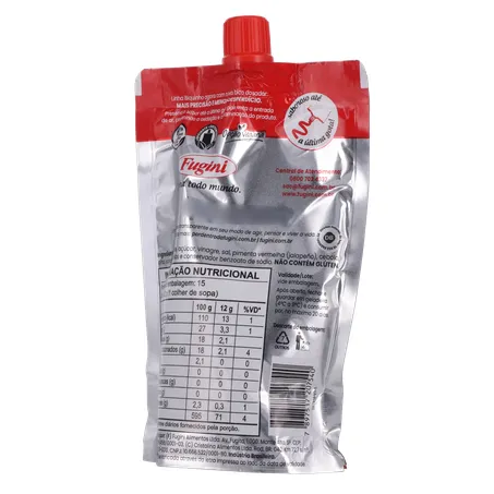 Ketchup Fugini Original Sachê 180gr 360-20