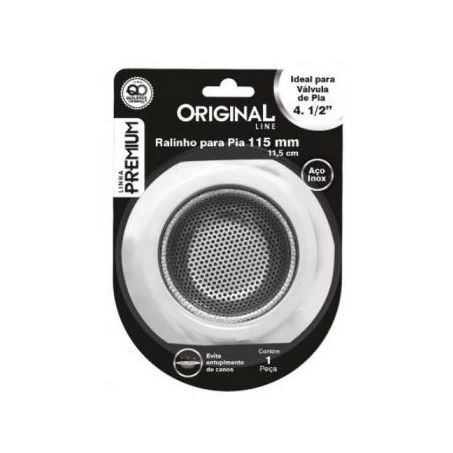 Protetor de ralo pia inox 11.5cm original line