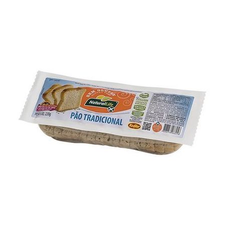 Pao tradicional naturallife 220gr sem gl